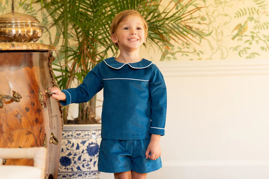 Benjamin Navy Heirloom Short Set