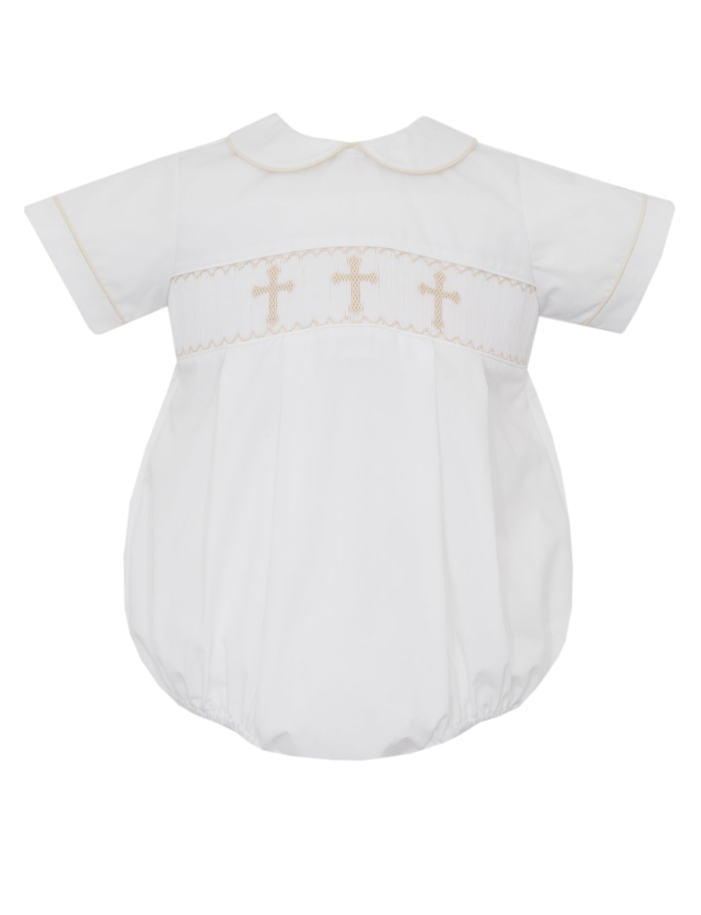 Crosses Smocked Bubble