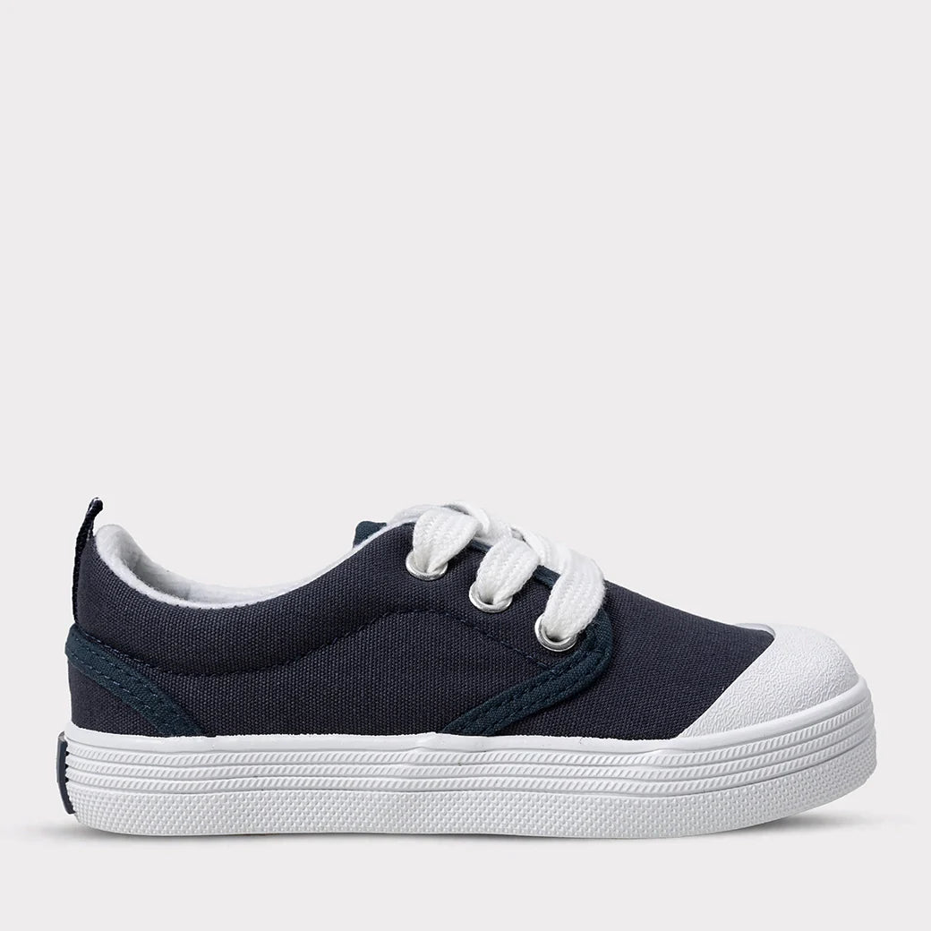 Oomphies Lace Up Sneaker-Navy