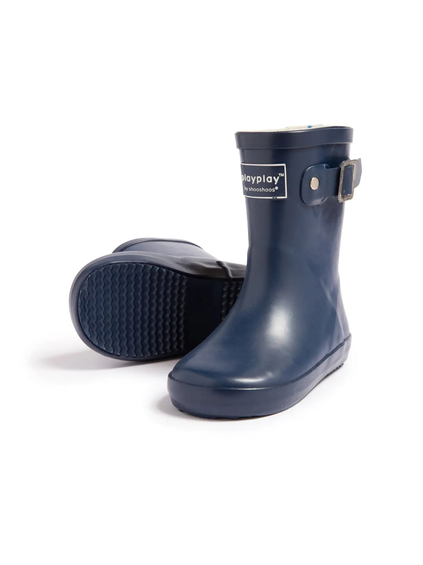 Northern Lights Waterproof Rain Boot Navy Blue