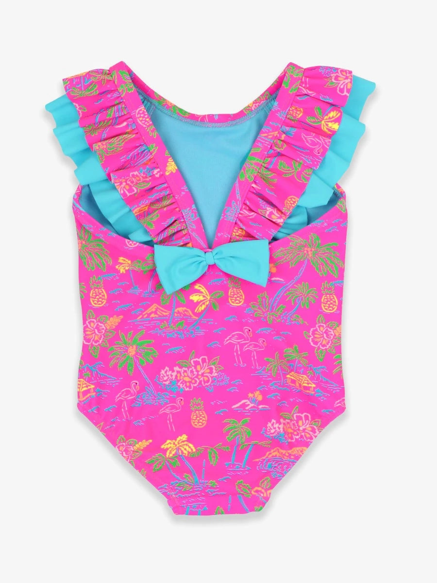 Ruffle One Piece - Neon Island TIme