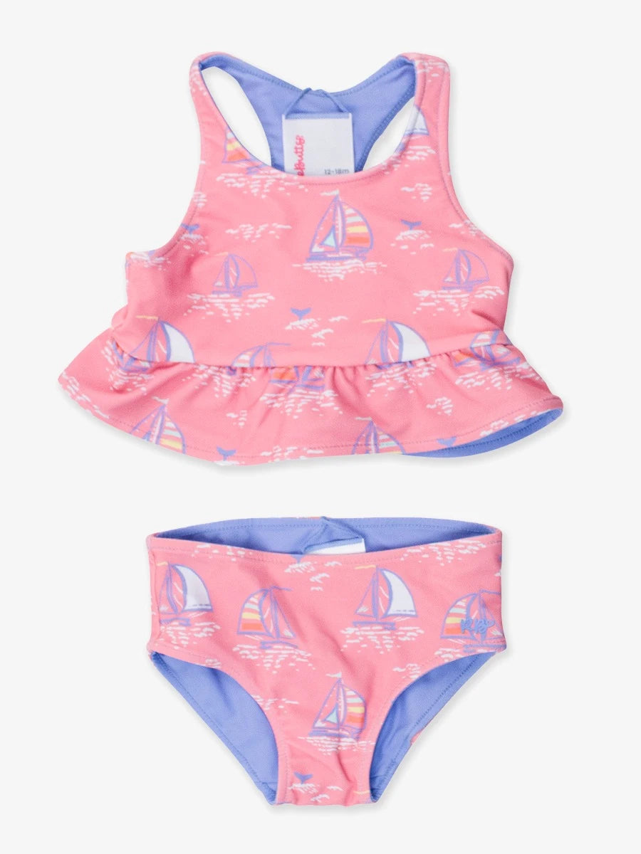 Pink Seas The Day - Reversible Tankini