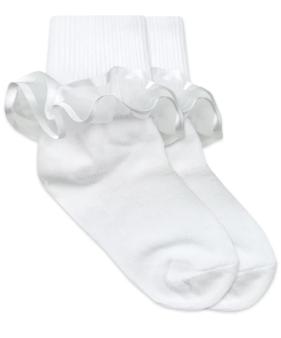 Frilly Ruffle Lace Socks