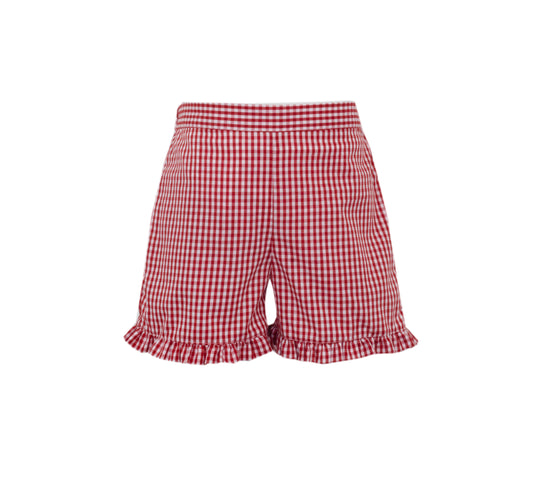 Anavini ABC Red Gingham Girl's Set