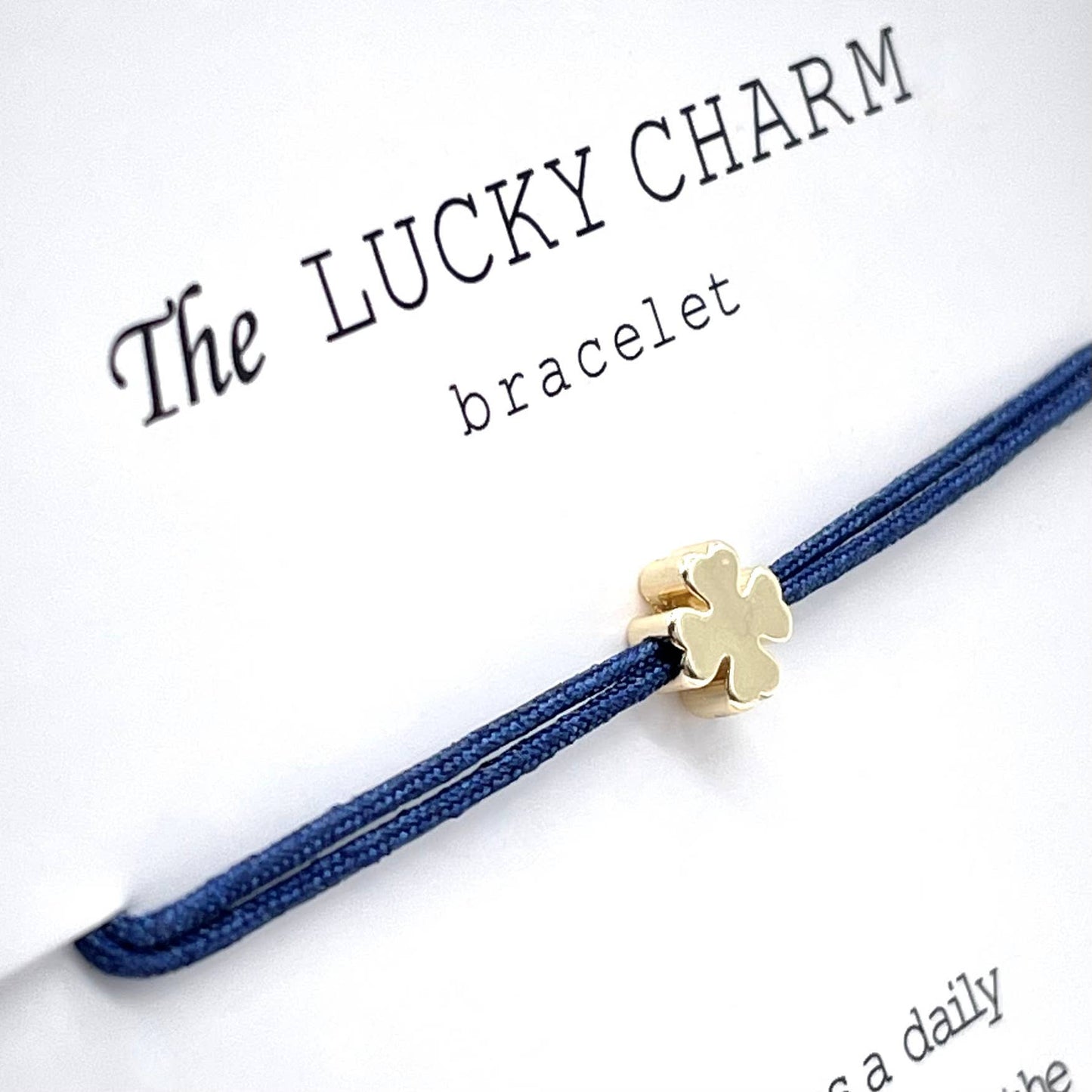 Navy MINI - LUCK Bracelet