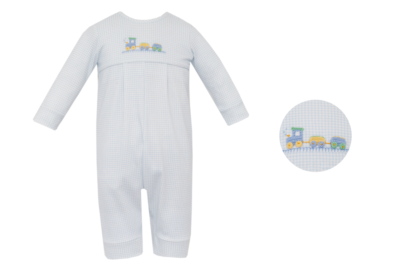 Train Swiss Knot Romper