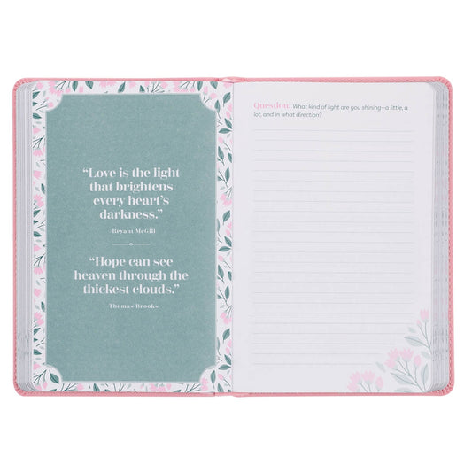 Devotional Look Up, Girl- Faux Leather Cover