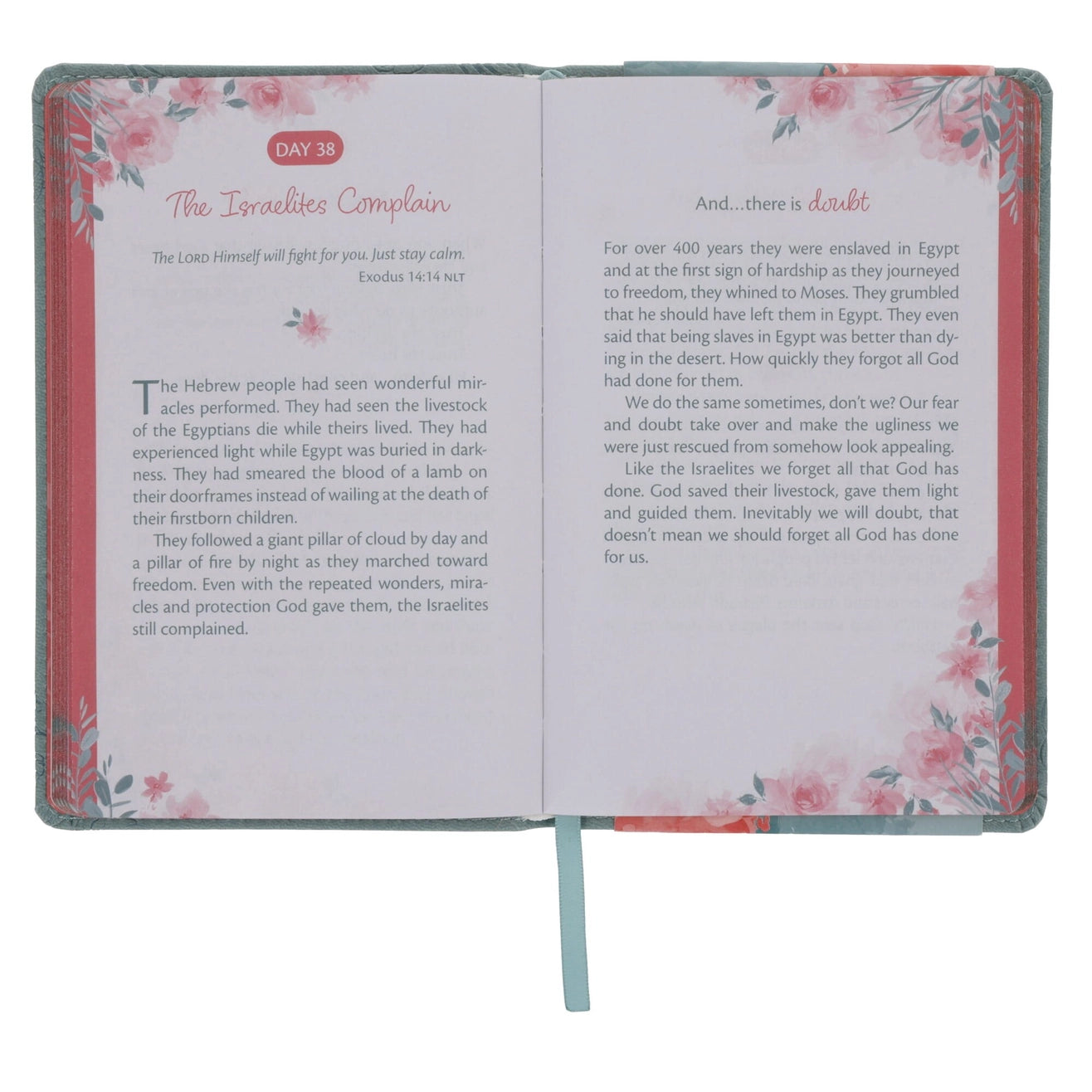 Devotional Trusting God's Plan- Faux Leather Cover