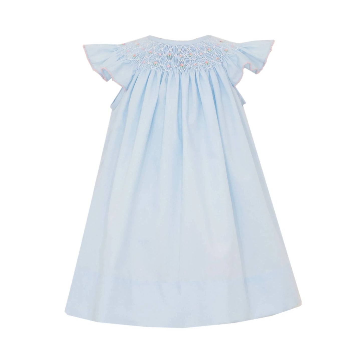 Light Blue Poplin Angel Wing Bishop