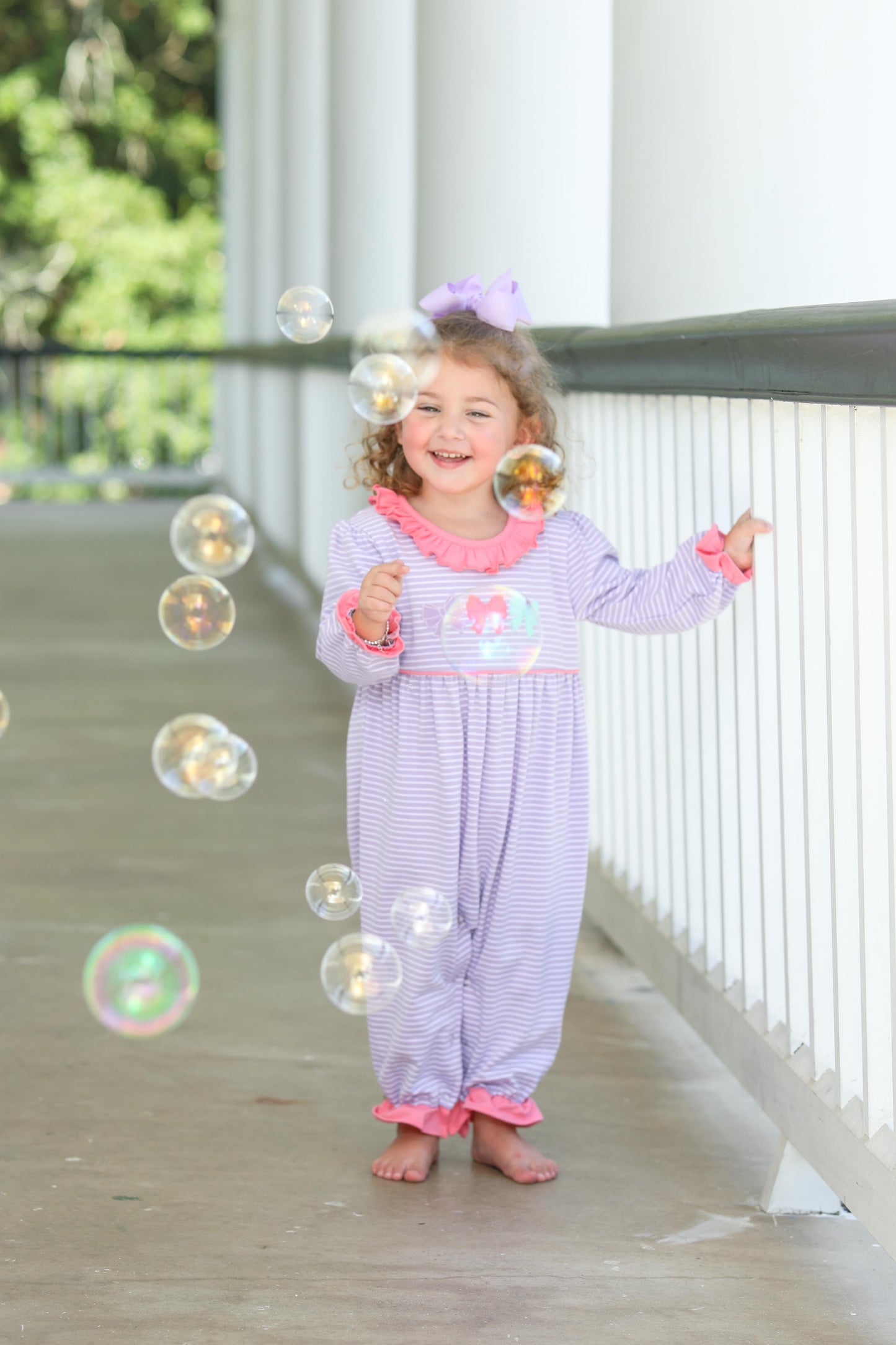 Bow Trio Romper