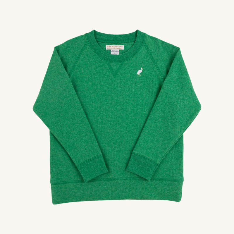 Cassidy Comfy Crewneck-Gibson Island Green(Heathered)