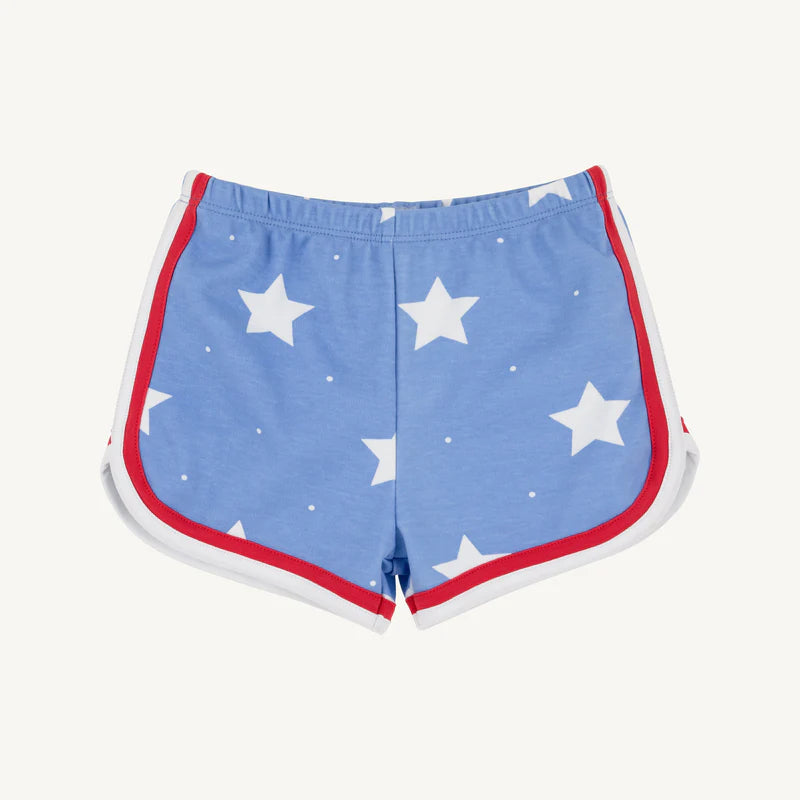 Cheryl Shorts-North Sea Stars/Richmond Red/Worth Ave White