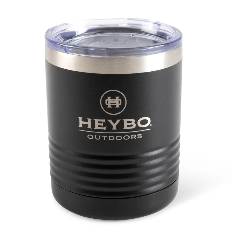 12 oz Lowball Tumbler: Black