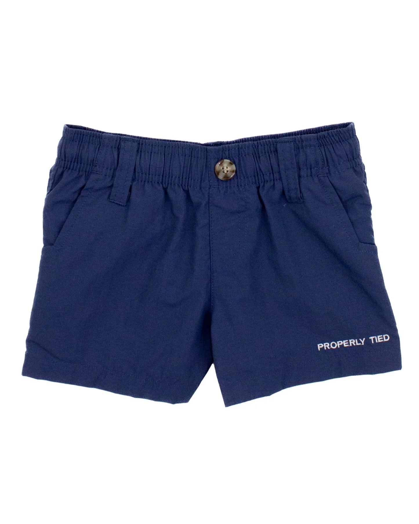 Properly Tied Boys Mallard Short-River Blue