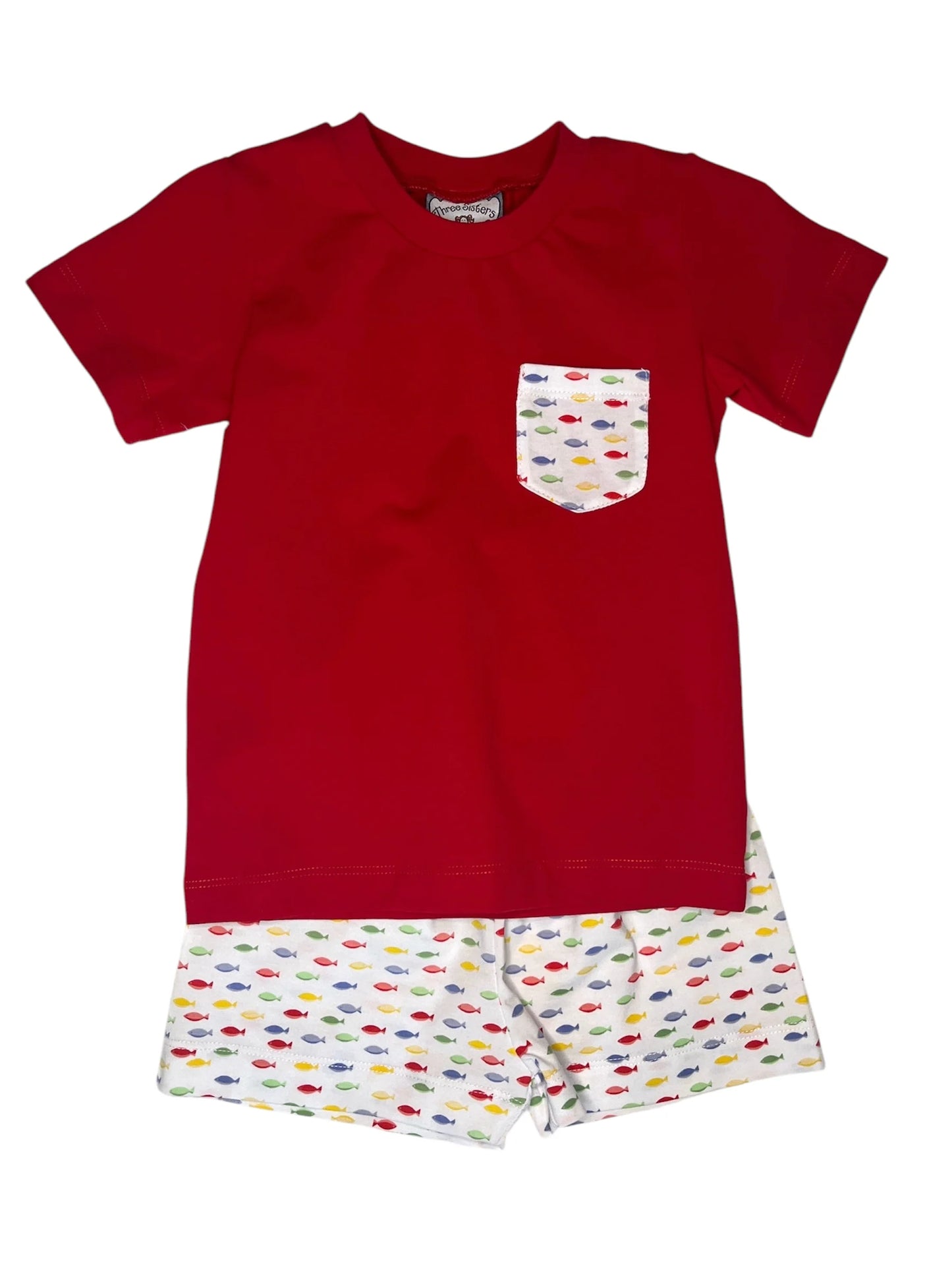 Go Fish Boy's Short Set