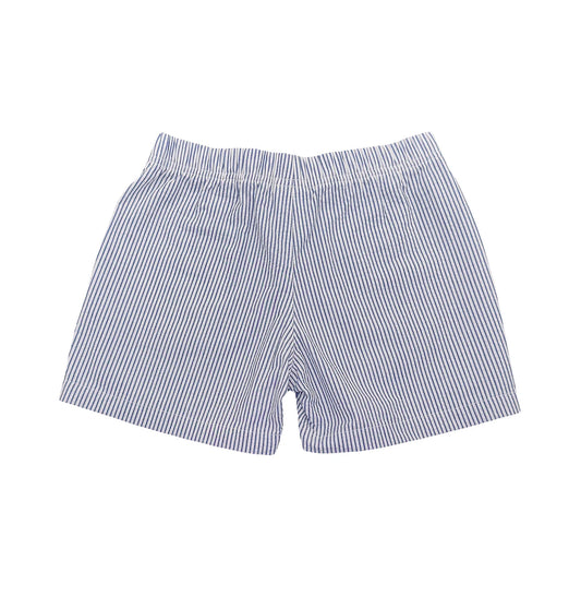 Naples Navy Seersucker Short