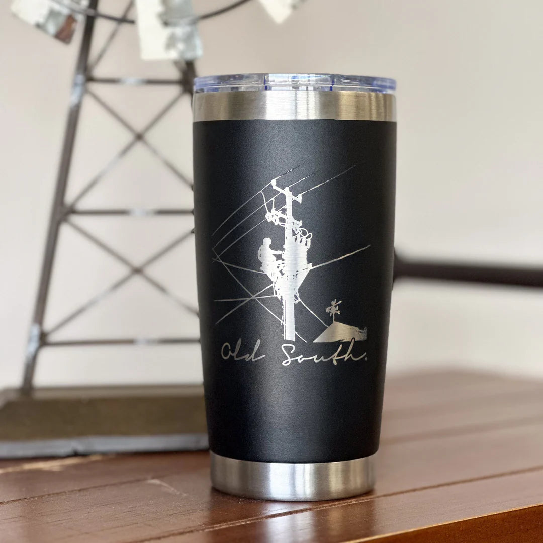 Lineman Tumbler 20oz-Black