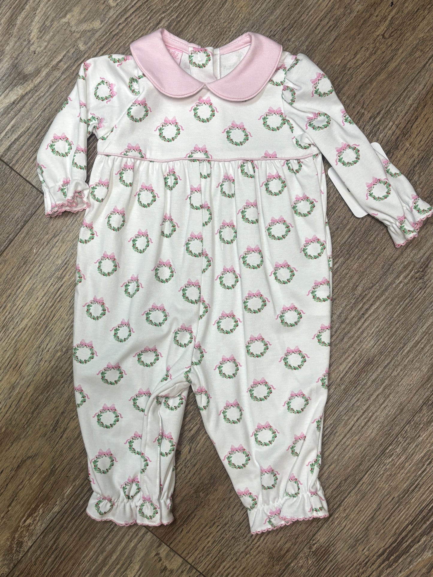 Christmas Wreath Romper