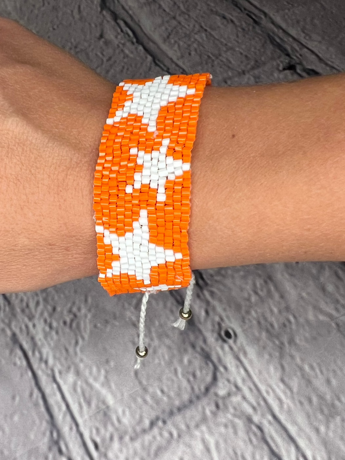 Orange Star Bracelet