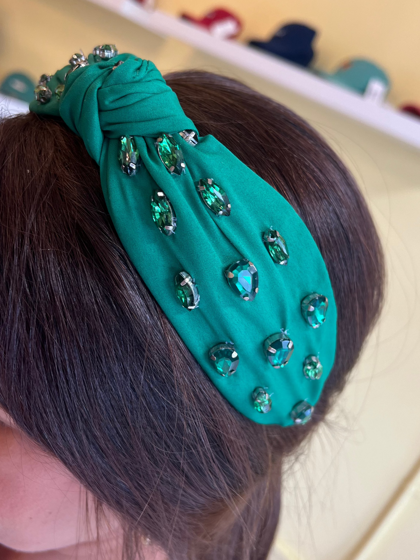 Green Jewel Headband