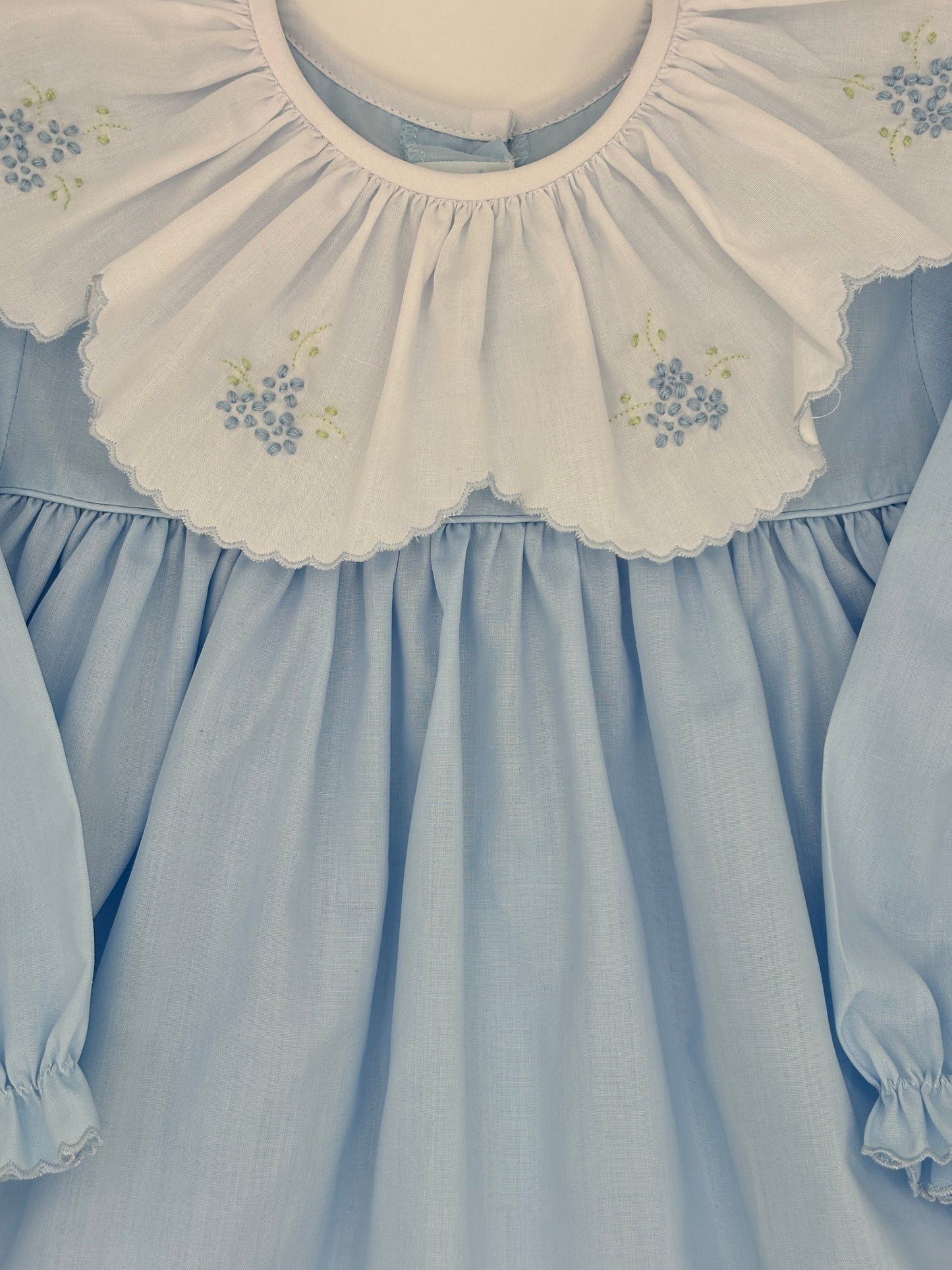 Blue Floral Petal Dress