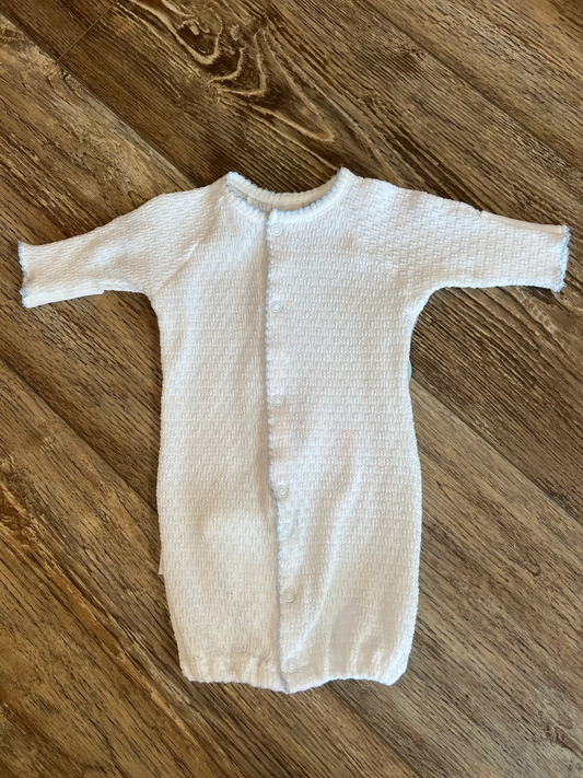 Converter Gown - White & Blue