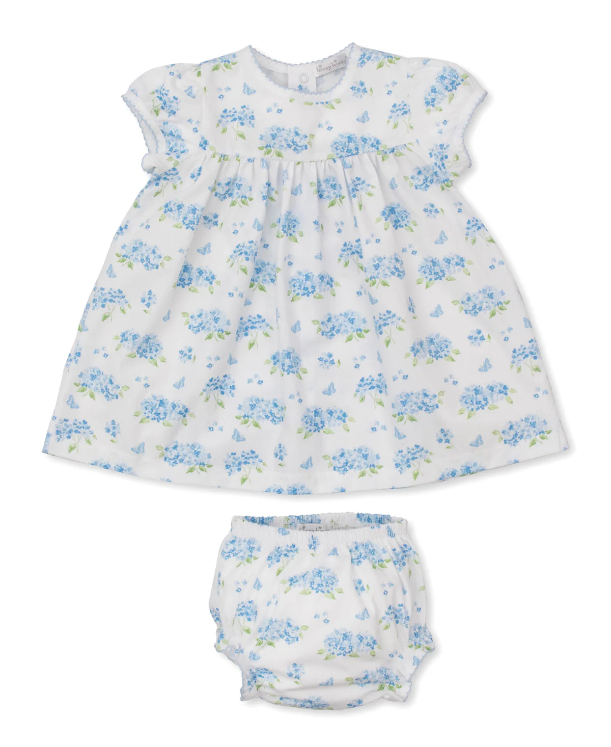 Heavenly Hydrangeas Woven Dress Set