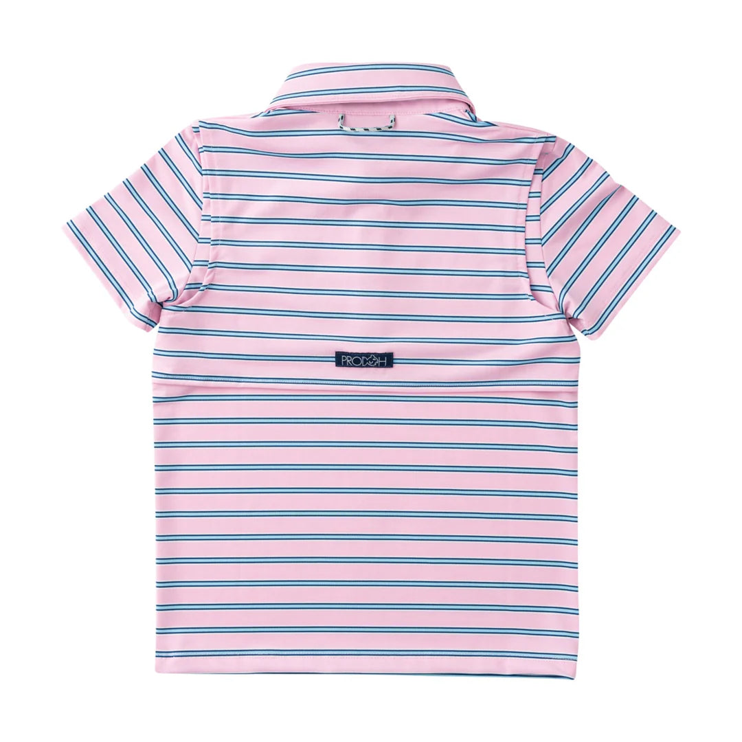 Pro Performance Polo - Pink Frosting