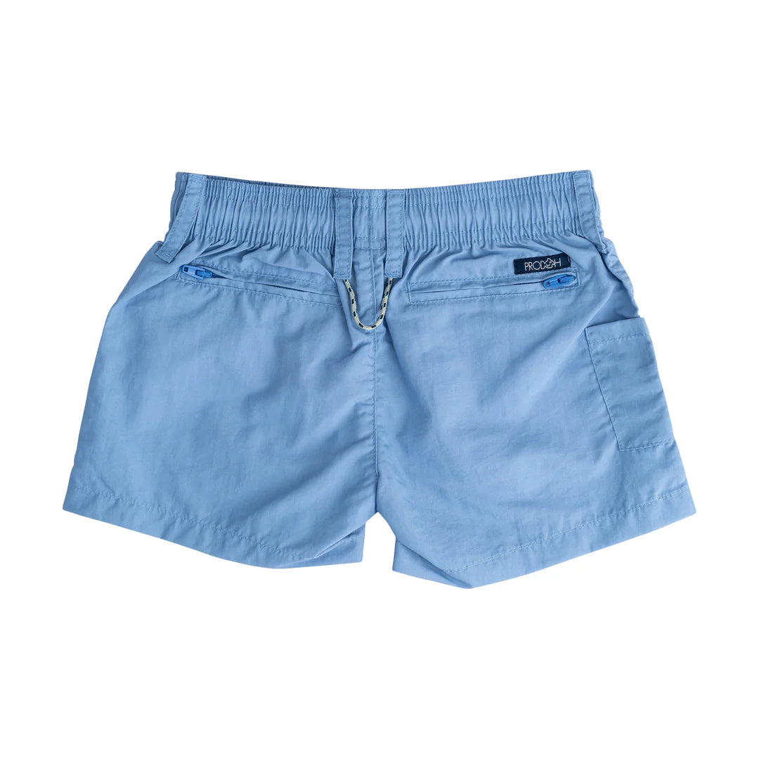 Boys Outrigger Performance Short - Ashleigh Blue