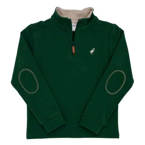 Hayword Half Zip - Grier Green