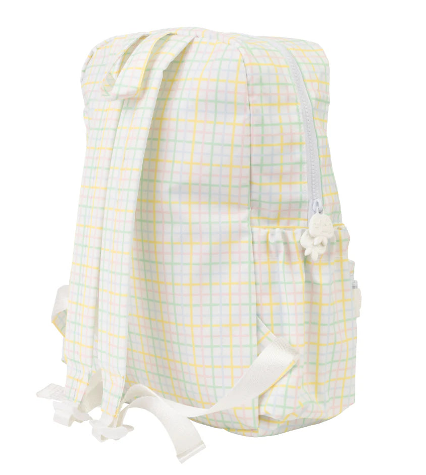 The Small Backpack - Multi Windowpane