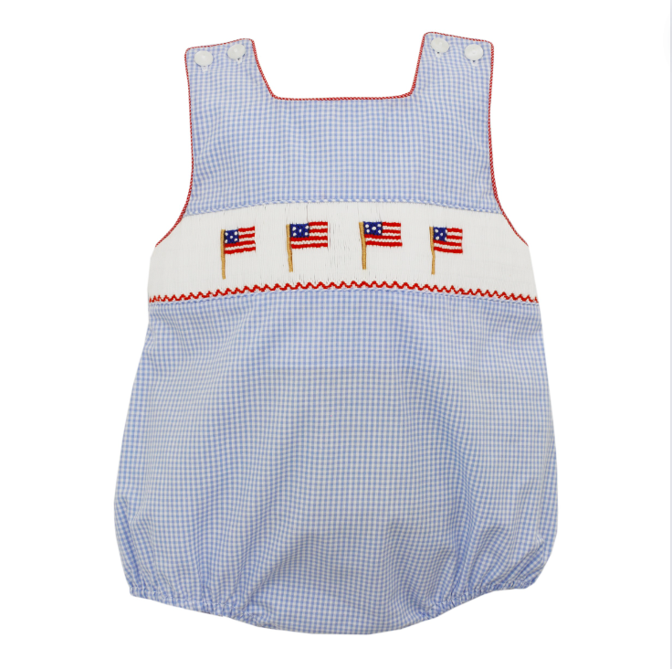 Patriotic Smocked Sun Bubble