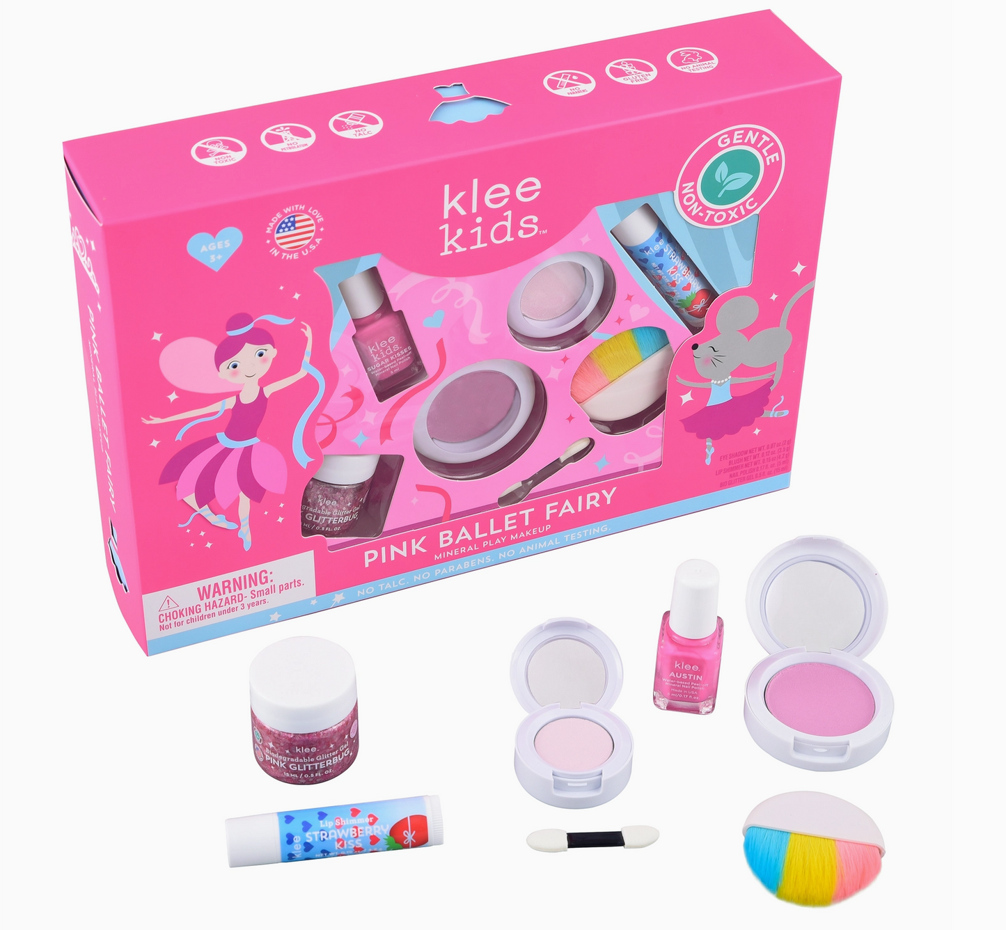 Kids Play Makeup Kit - Pink Ballet Fairy