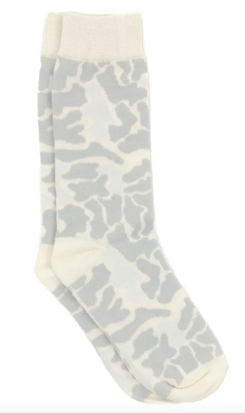 Lucky Duck Socks - Polar Camo