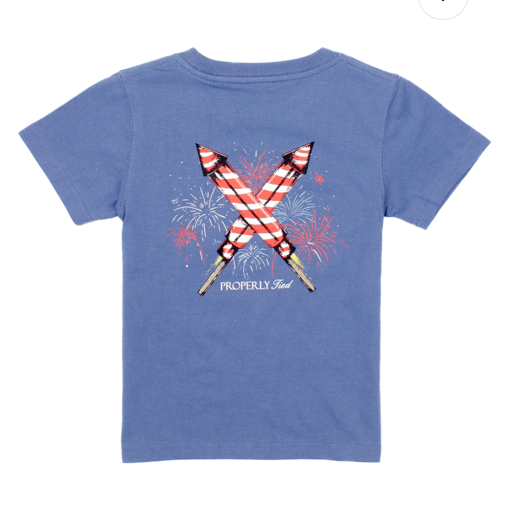 Firecracker T-Shirt - Blue