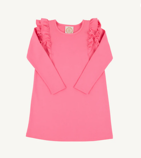 Ruehling Ruffle Dress - Romany Rose