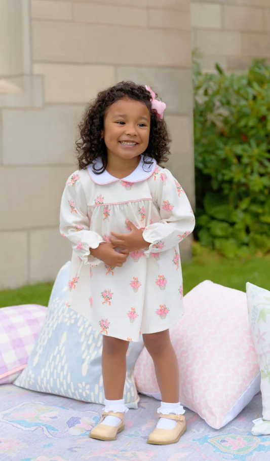 Long Sleeve Maerin Fitz Frock - Nonesuch Stems