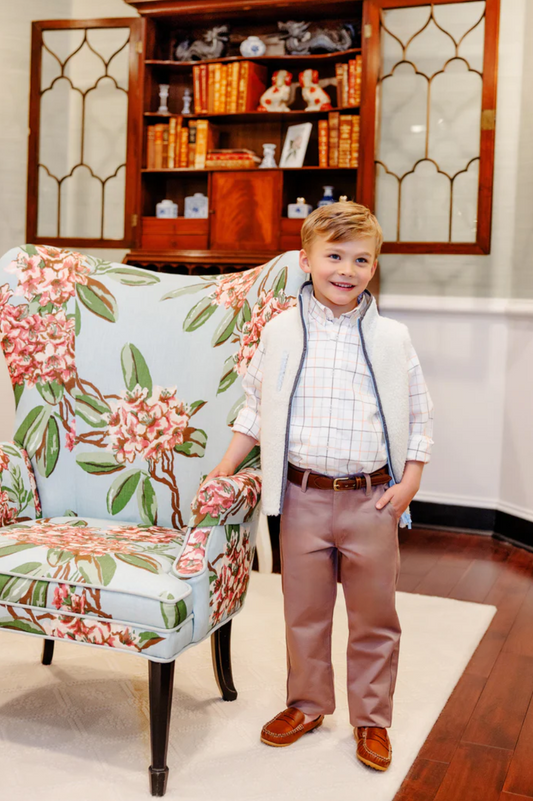 Dean's List Dress Shirt - Tattersall Seashore