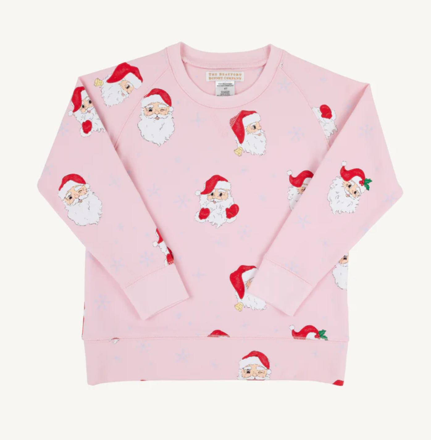 Cassidy Comfy Crewneck Girls - Palm Beach Pink