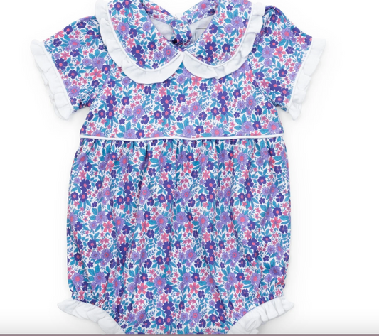 Council Girl's Bubble - Blackberry Floral