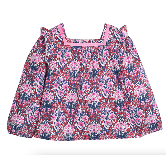 Adams Top - Winter Floral