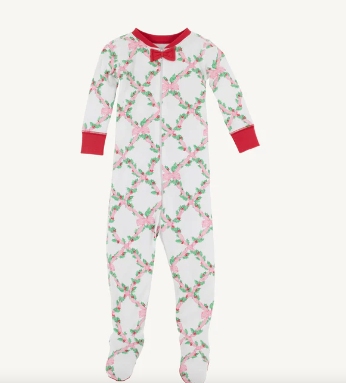 Noelle's Night Night Footed - Richmond Red
