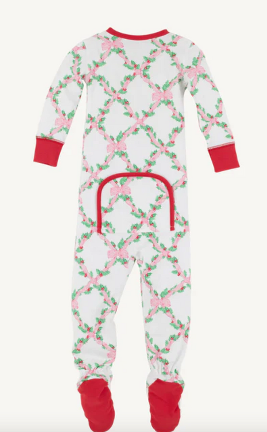 Noelle's Night Night Footed - Richmond Red