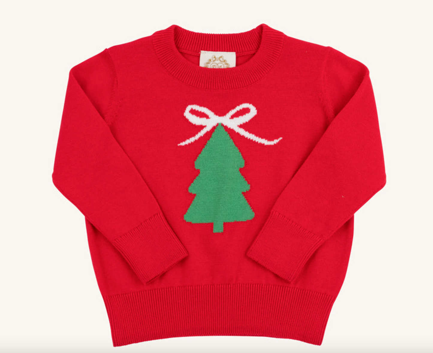Isabelle's Intarsia Sweater - Christmas Tree