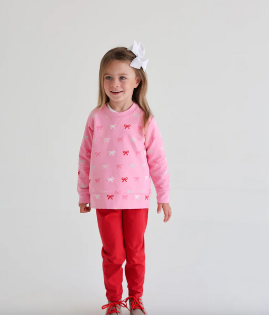 Cassidy Comfy Crewneck - Bitty Bows