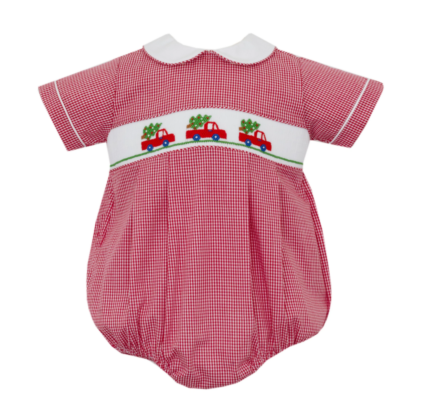 Red Gingham Christmas Tree Bubble