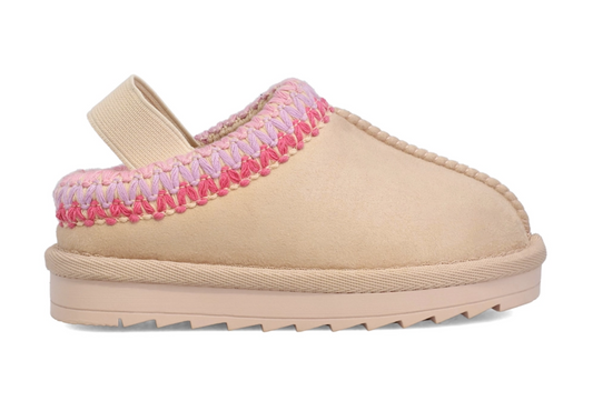 Lil' Downee Blush Slippers