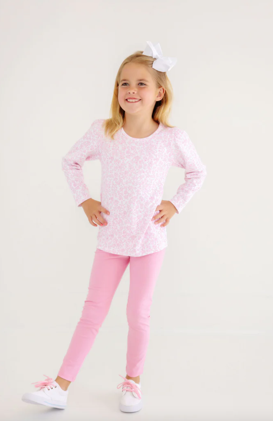 Mitzy Sue Slacks - Hamptons hot Pink