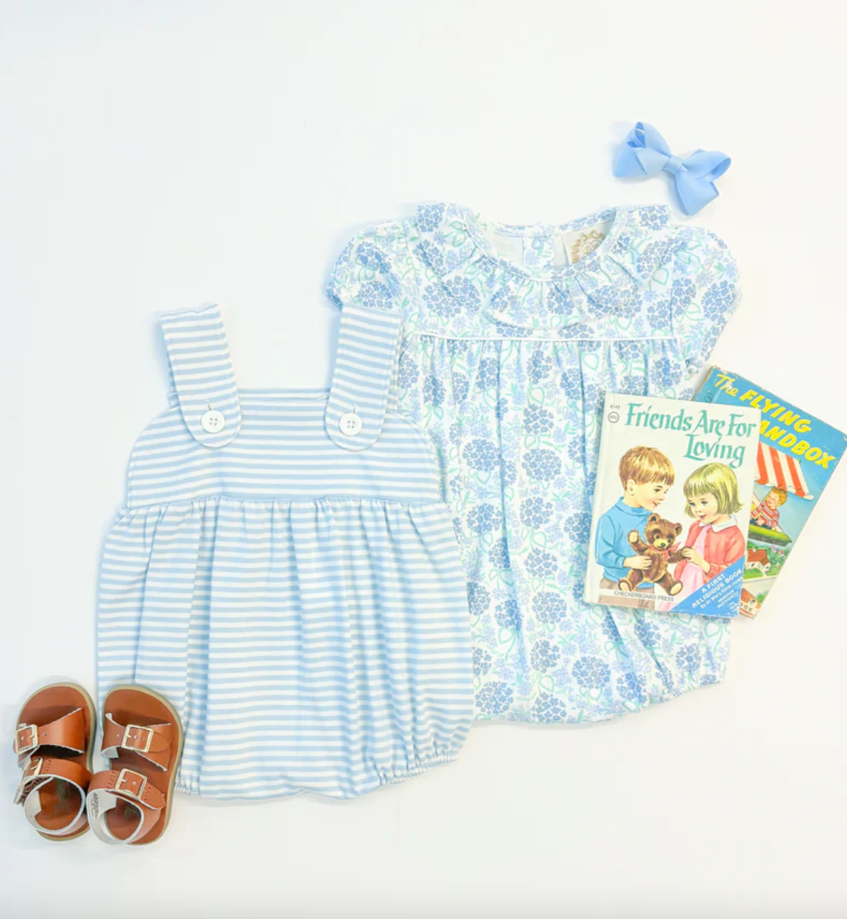 Bingham Bubble - Blue Stripe