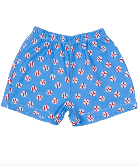 Ballpark Blues Shorts